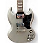 Used Gibson 1961 Reissue SG Silver Solid Body Electric Guitar