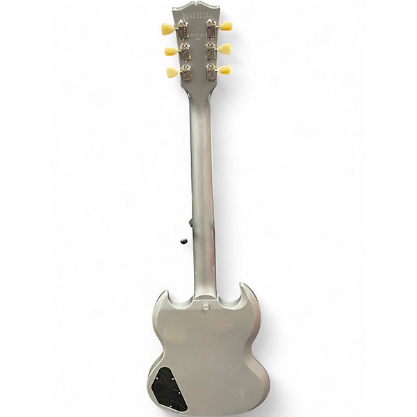 Used Gibson 1961 Reissue SG Silver Solid Body Electric Guitar