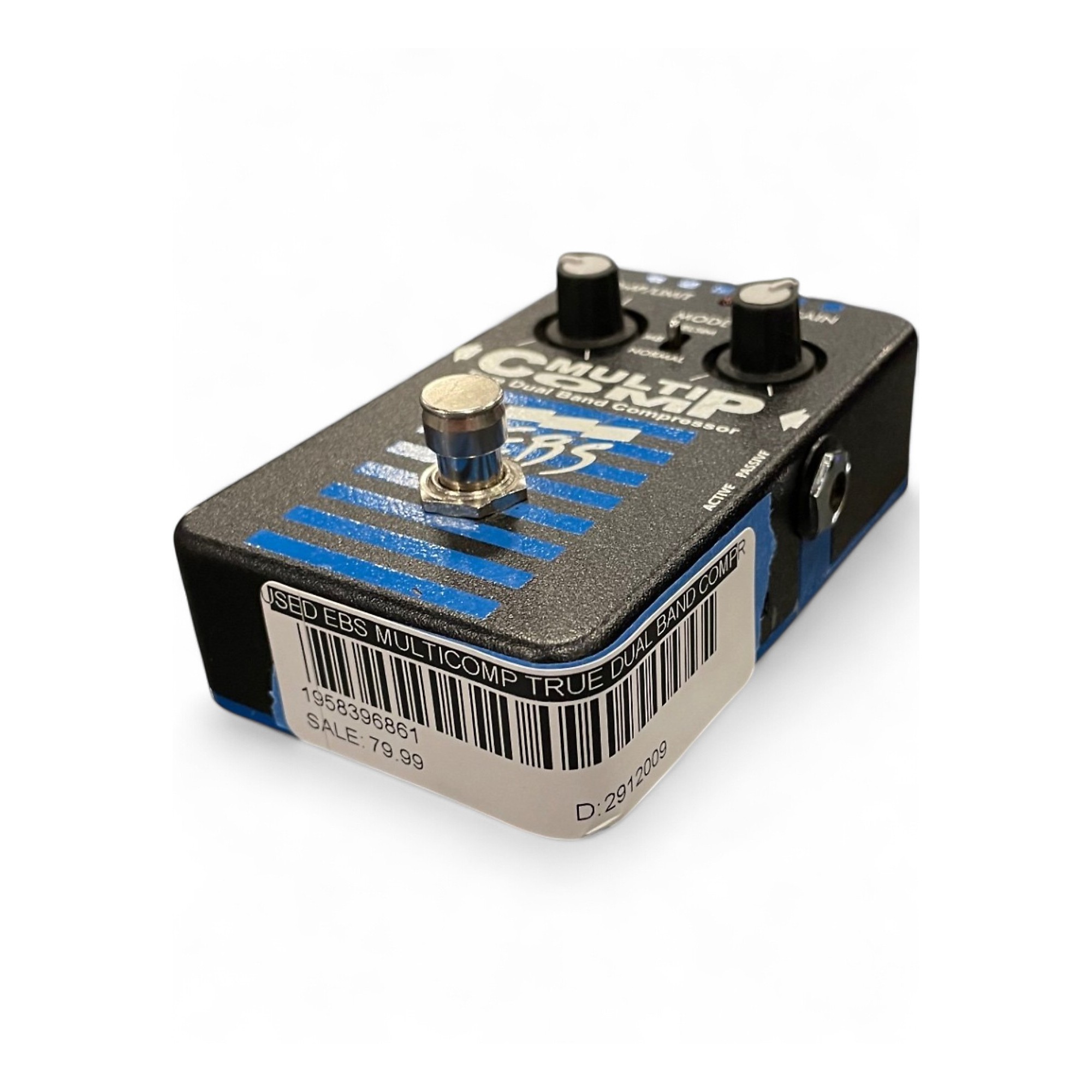 ベース EBS MULTI COMP True Dual Band Compressor Used EBS MultiComp True Dual Band Compressor Bass Effect Pedal