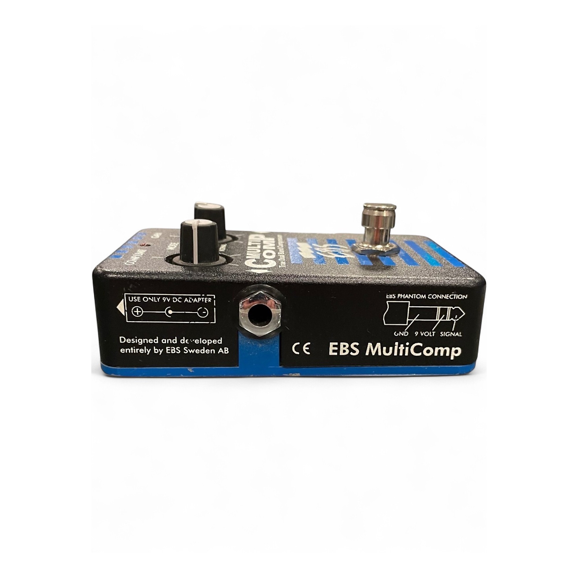 ベース EBS MultiComp Made in Sweden Used EBS MultiComp True Dual Band Compressor Bass Effect Pedal