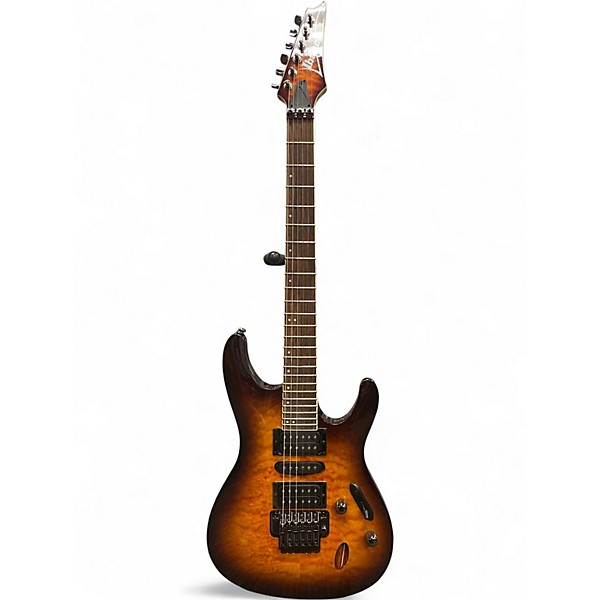 Used Ibanez S670QM Dragon Eye Solid Body Electric Guitar
