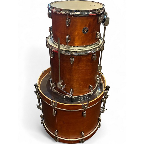 Used 2020s Gretsch Drums 3 Piece Catalina Club Series Transparent Walnut Drum Kit