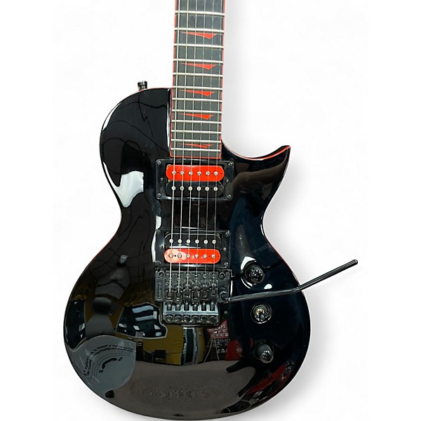 Used Kramer assault 220 fr black and red Solid Body Electric Guitar