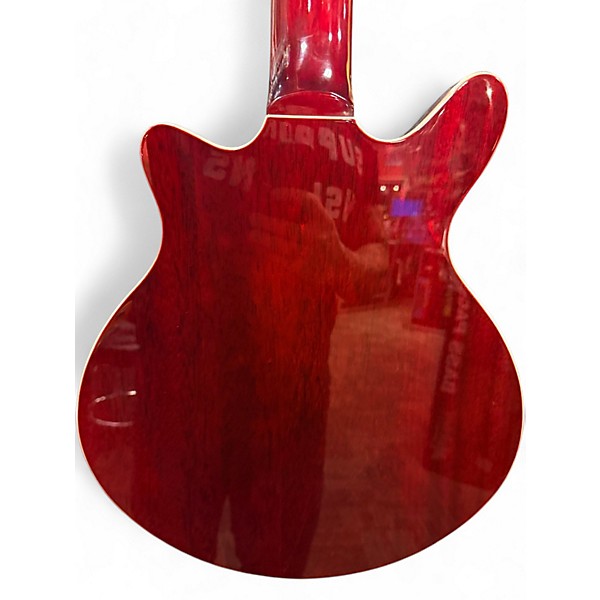 Used Brian May Guitars Bass Limited Edition Cherry Electric Bass Guitar