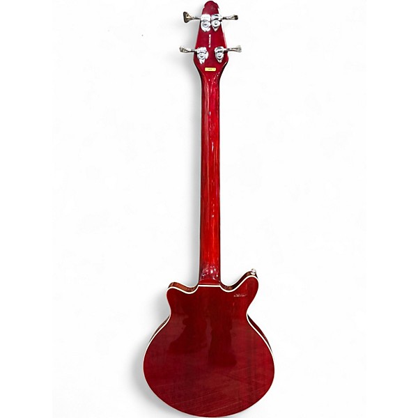 Used Brian May Guitars Bass Limited Edition Cherry Electric Bass Guitar