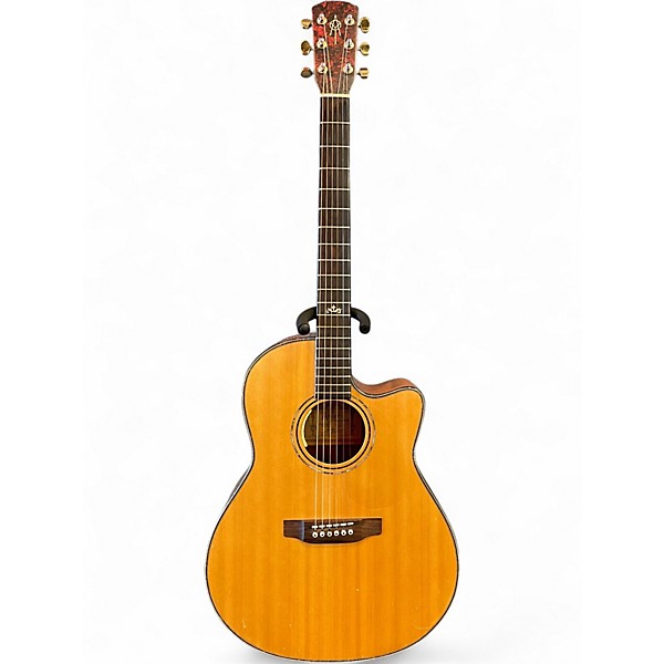 Used 1990s Alvarez AYL1 Natural Acoustic Electric Guitar