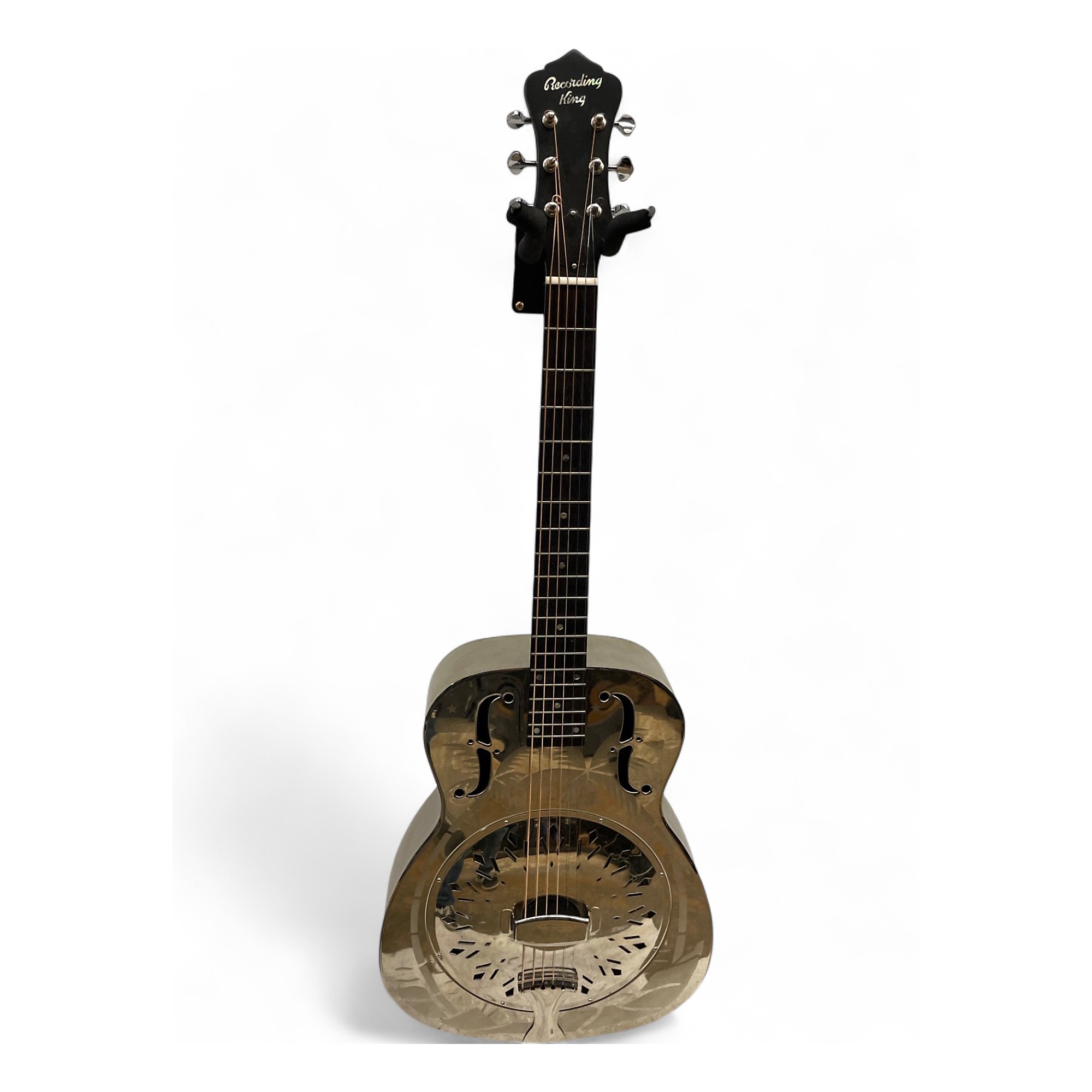 Used Recording King SWAMP DOG RM 997 NICKEL Resonator Guitar