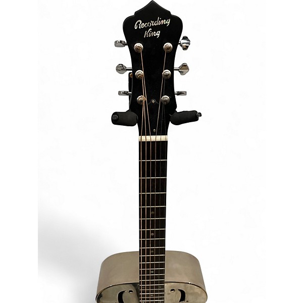 Used Recording King SWAMP DOG RM 997 NICKEL Resonator Guitar
