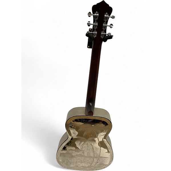 Used Recording King SWAMP DOG RM 997 NICKEL Resonator Guitar