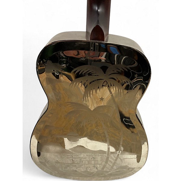 Used Recording King SWAMP DOG RM 997 NICKEL Resonator Guitar
