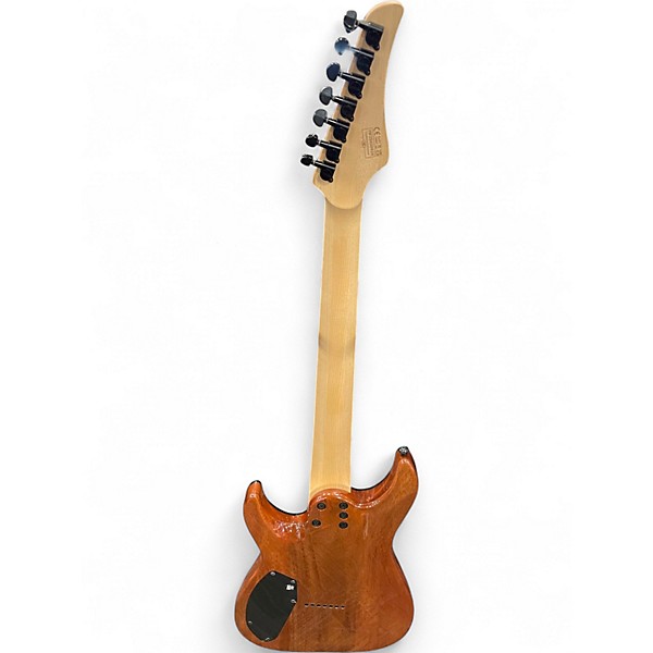 Used Schecter Guitar Research DIAMOND SERIES C-7 PRO AURORA BURST Solid Body Electric Guitar