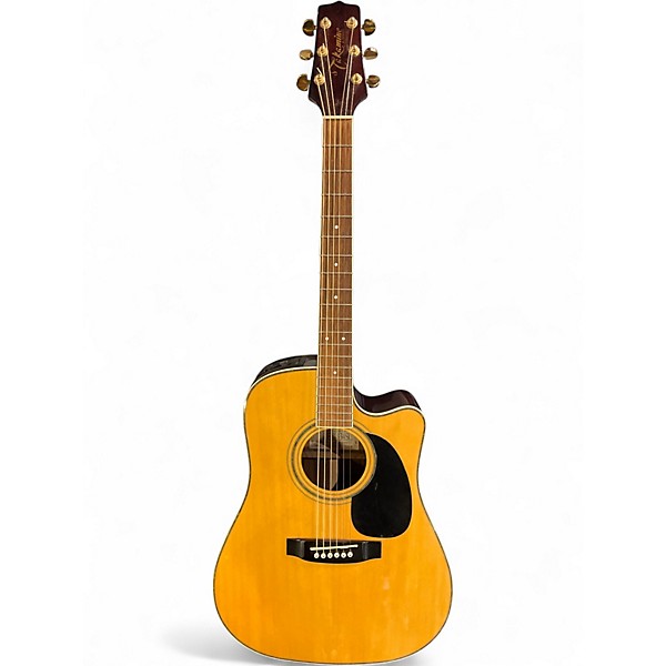 Used 2000s Takamine EG-334SC Natural Acoustic Guitar