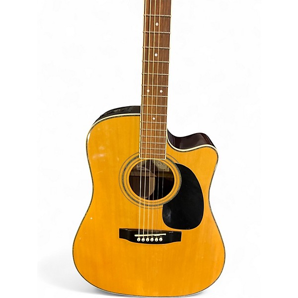 Used 2000s Takamine EG-334SC Natural Acoustic Guitar