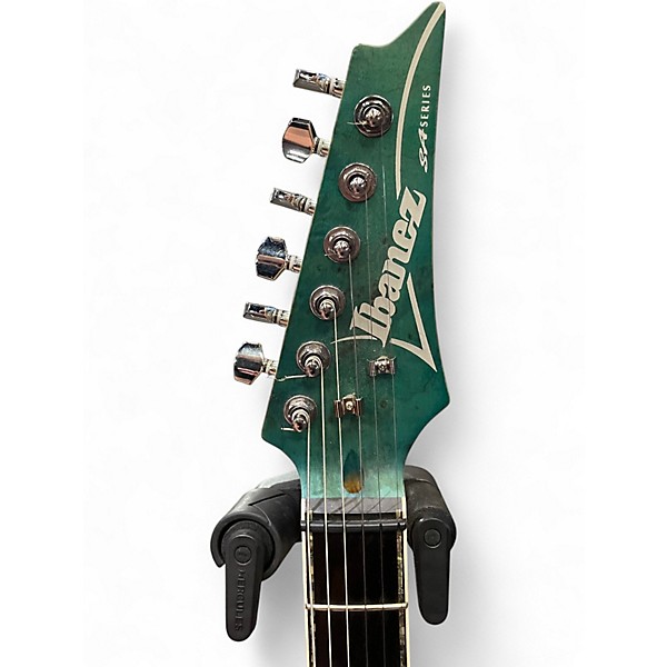 Used Ibanez SA560MB-ABT AQUA BLUE FLAT Solid Body Electric Guitar