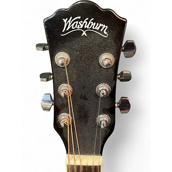 Used Washburn WA90CE 2 Color Sunburst Acoustic Electric Guitar