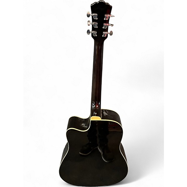 Used Washburn WA90CE 2 Color Sunburst Acoustic Electric Guitar