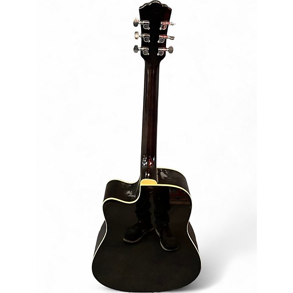 Used Washburn WA90CE 2 Color Sunburst Acoustic Electric Guitar