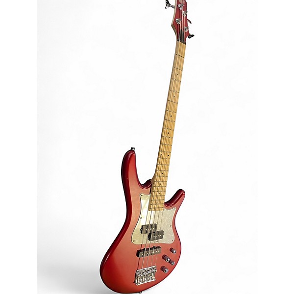 Used Ibanez SRMD200 Red Electric Bass Guitar