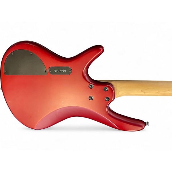 Used Ibanez SRMD200 Red Electric Bass Guitar