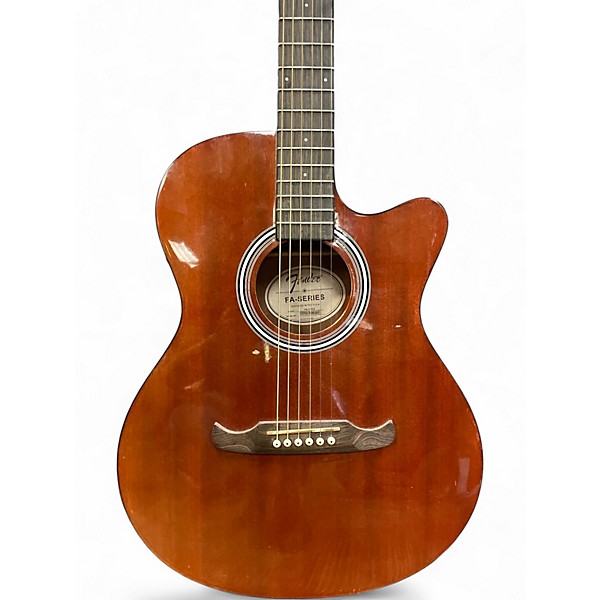 Used Fender FA135CE Concert Mahogany Acoustic Electric Guitar