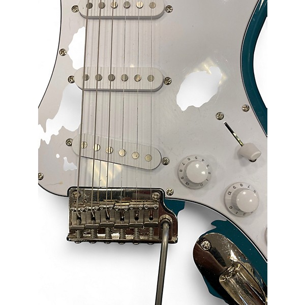 Used PRS SE Silver Sky Nylon Blue Solid Body Electric Guitar