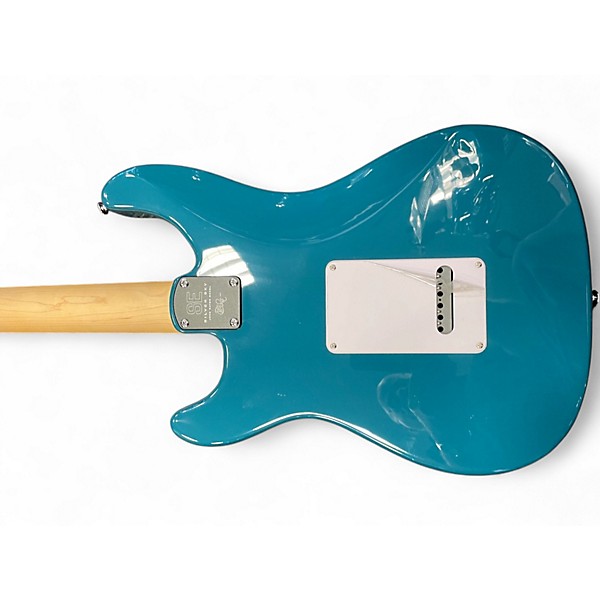 Used PRS SE Silver Sky Nylon Blue Solid Body Electric Guitar