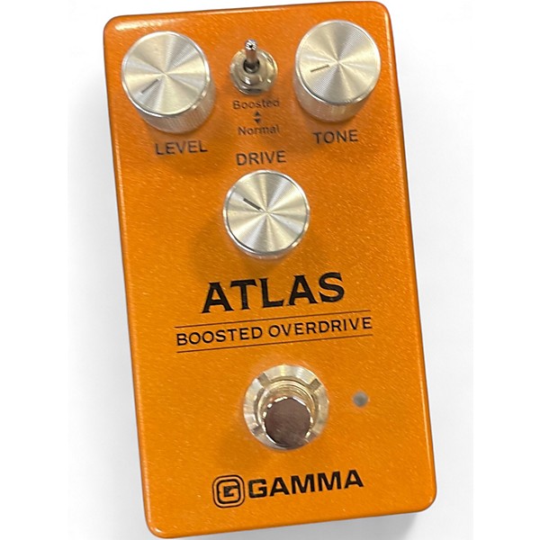 Used GAMMA Atlas Boosted Overdrive Effect Pedal