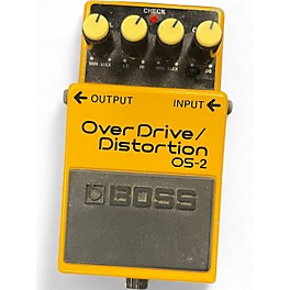 Used BOSS OS2 Overdrive Distortion Effect Pedal