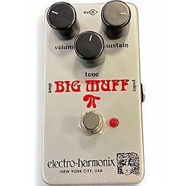 Used Electro-Harmonix Nano Rams Head Big Muff Pi Distortion Pedal Effect Pedal