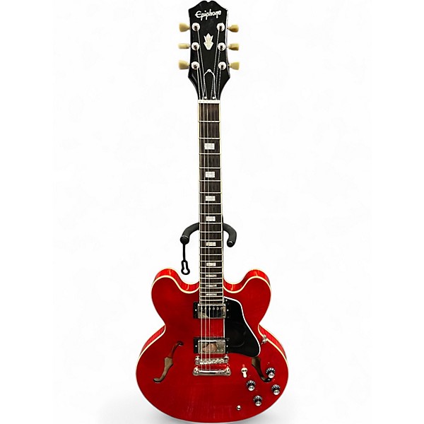 Used Epiphone ES335 Cherry Hollow Body Electric Guitar