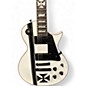 Used ESP James Hetfield Iron Cross White Solid Body Electric Guitar