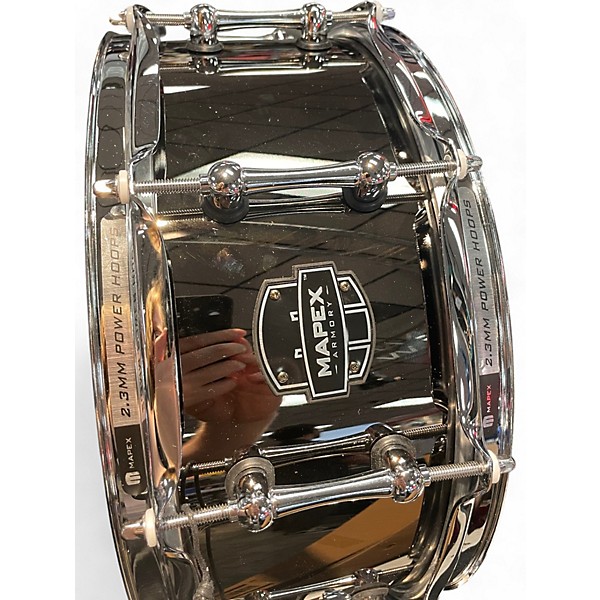 Used Mapex 14in ARMORY TOMAHAWK Black Chrome Drum