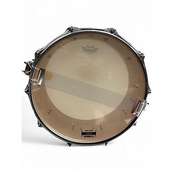 Used Yamaha 5.5X14 Tour Custom Snare Licorice Satin Drum