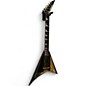 Used Jackson RR3 Randy Rhoads Black and Gold Solid Body Electric Guitar thumbnail
