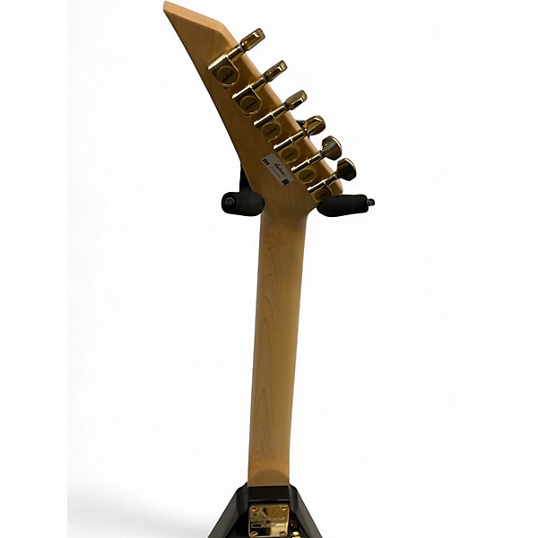 Used Jackson RR3 Randy Rhoads Black and Gold Solid Body Electric Guitar
