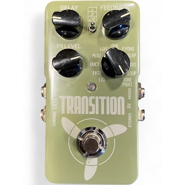 Used TC Electronic Transition Delay Effect Pedal