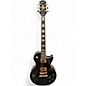 Used Epiphone Les Paul Custom Ebony Solid Body Electric Guitar thumbnail