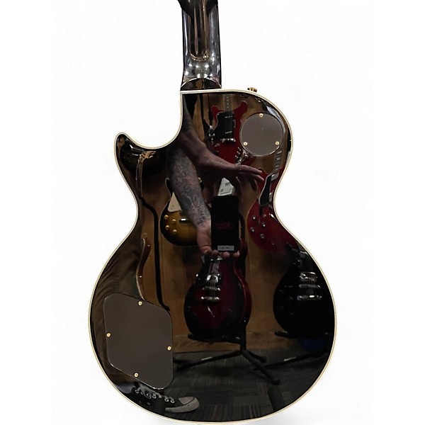 Used Epiphone Les Paul Custom Ebony Solid Body Electric Guitar