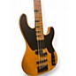 Used Schecter Guitar Research Model T Natural Electric Bass Guitar