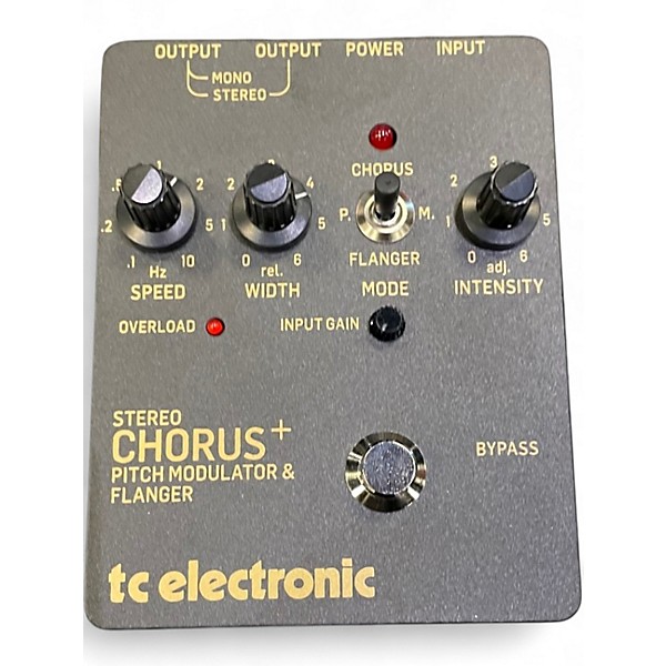 Used TC Electronic SCF Gold Effect Pedal