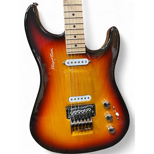 Used 2020 Floyd Rose USA Del Mar SS Sunburst Solid Body Electric Guitar