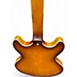 Used D'Angelico Premier Series DC 2 Tone Sunburst Hollow Body Electric Guitar