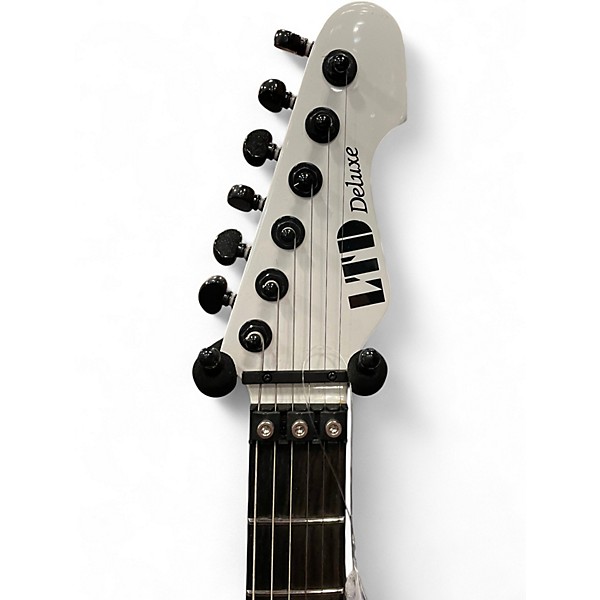Used ESP LTD SN-1000 FR Snow White Solid Body Electric Guitar
