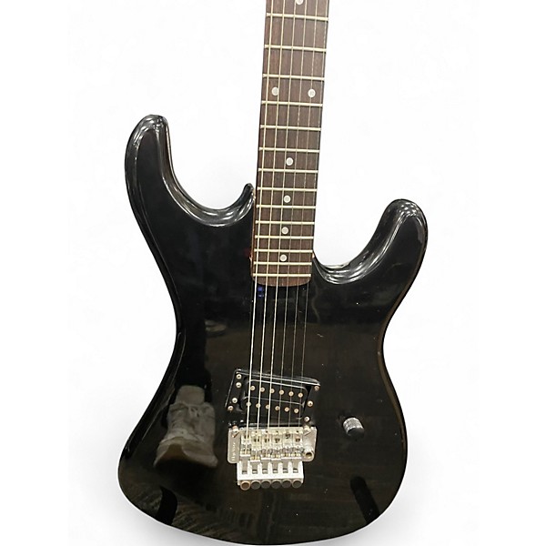 Used Kramer Striker Custom Black Solid Body Electric Guitar