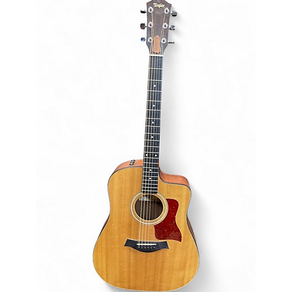 Used Taylor 110CE Natural Acoustic Electric Guitar