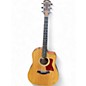 Used Taylor 110CE Natural Acoustic Electric Guitar thumbnail