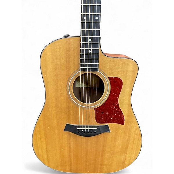 Used Taylor 110CE Natural Acoustic Electric Guitar