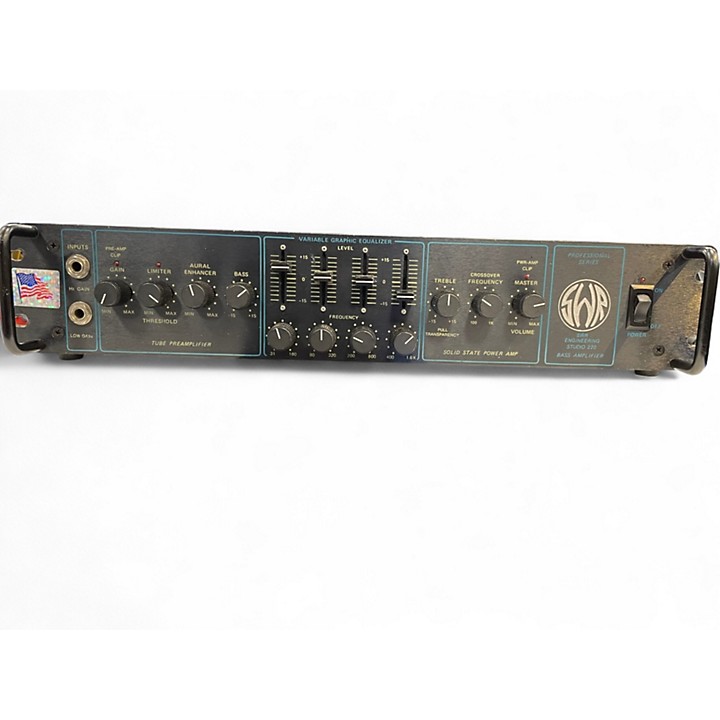 最終値下げ　SWR STUDIO 220　ベースアンプヘッド Vintage 1991 SWR Studio 220 Tube Bass Amp Head | Guitar Center