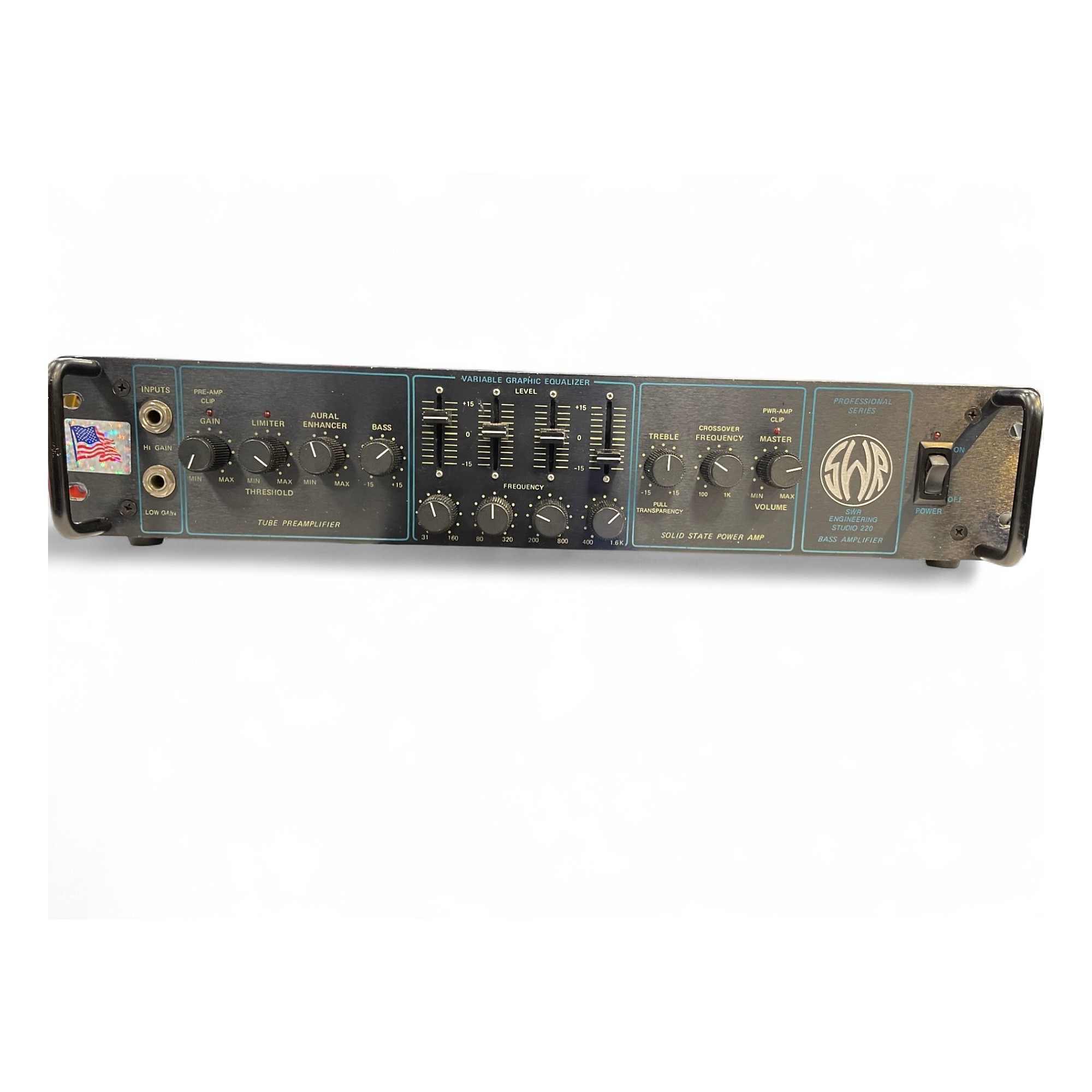 最終値下げ　SWR STUDIO 220　ベースアンプヘッド Vintage 1991 SWR Studio 220 Tube Bass Amp Head | Guitar Center