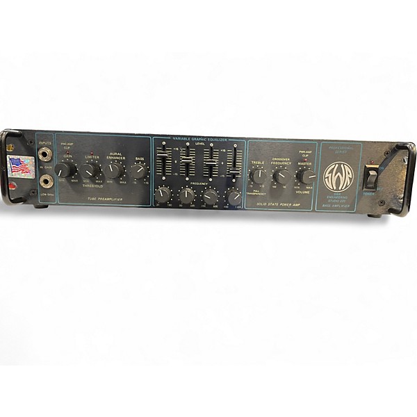 Vintage 1991 SWR Studio 220 Tube Bass Amp Head